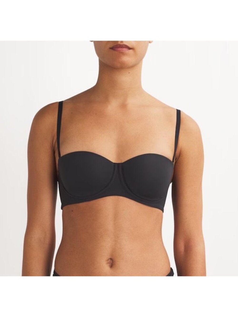 NWT SKIMS FITS EVERYBODY STRAPLESS BRA ONYX - 32A